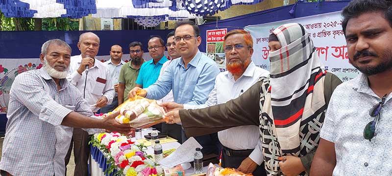 চুয়াডাঙ্গায় তুলা চাষে প্রণোদনা পেলেন ৫৫০ কৃষক