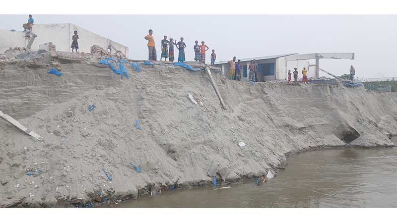 কুড়িগ্রামে রোধ করা যাচ্ছে না নদ-নদীর ভাঙন