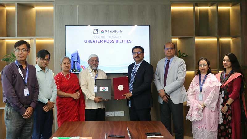 সুবিধাবঞ্চিত শিশুদের কারিগরি শিক্ষা ও দক্ষতা উন্নয়নে ইউসেপের সঙ্গে প্রাইম ব্যাংকের চুক্তি