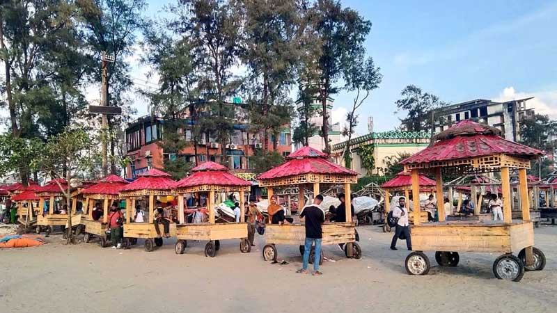 কক্সবাজার সমুদ্রসৈকতের প্রতিবেশ সংকটাপন্ন এলাকায় গড়ে উঠছে স্থাপনা