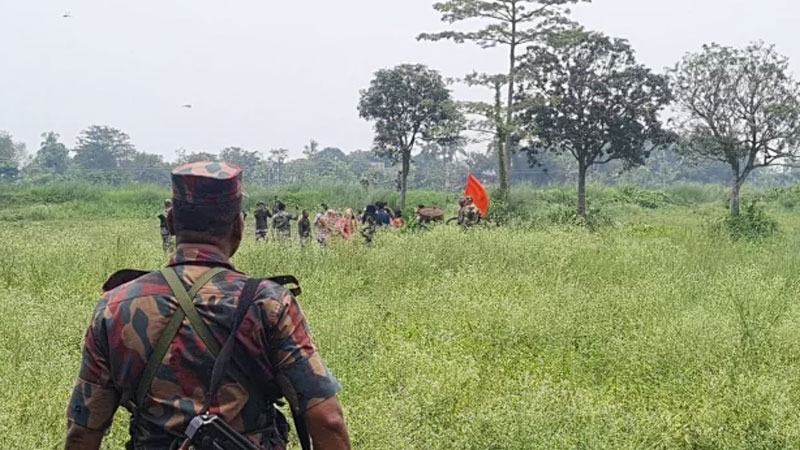বিজিবির বাধার মুখে ২০ জনকে ফিরিয়ে নিল বিএসএফ