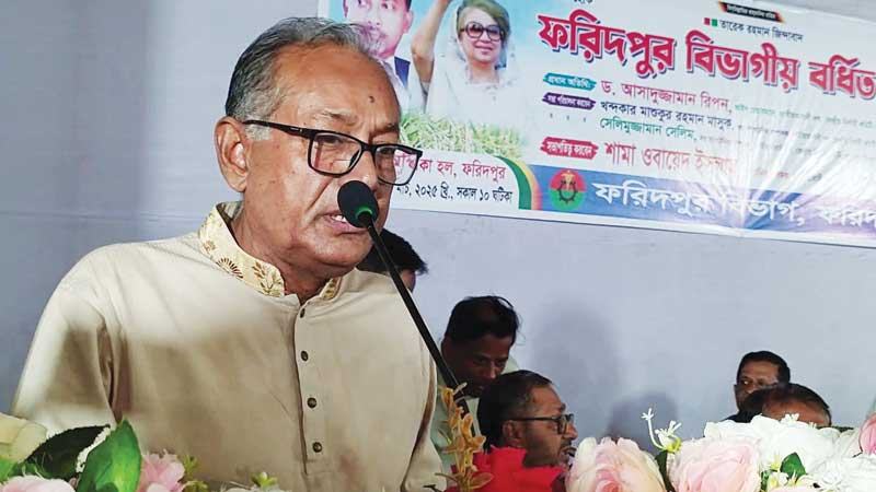 সংস্কারের নামে নির্বাচন বিলম্বিত করার সুযোগ নেই —আসাদুজ্জামান রিপন