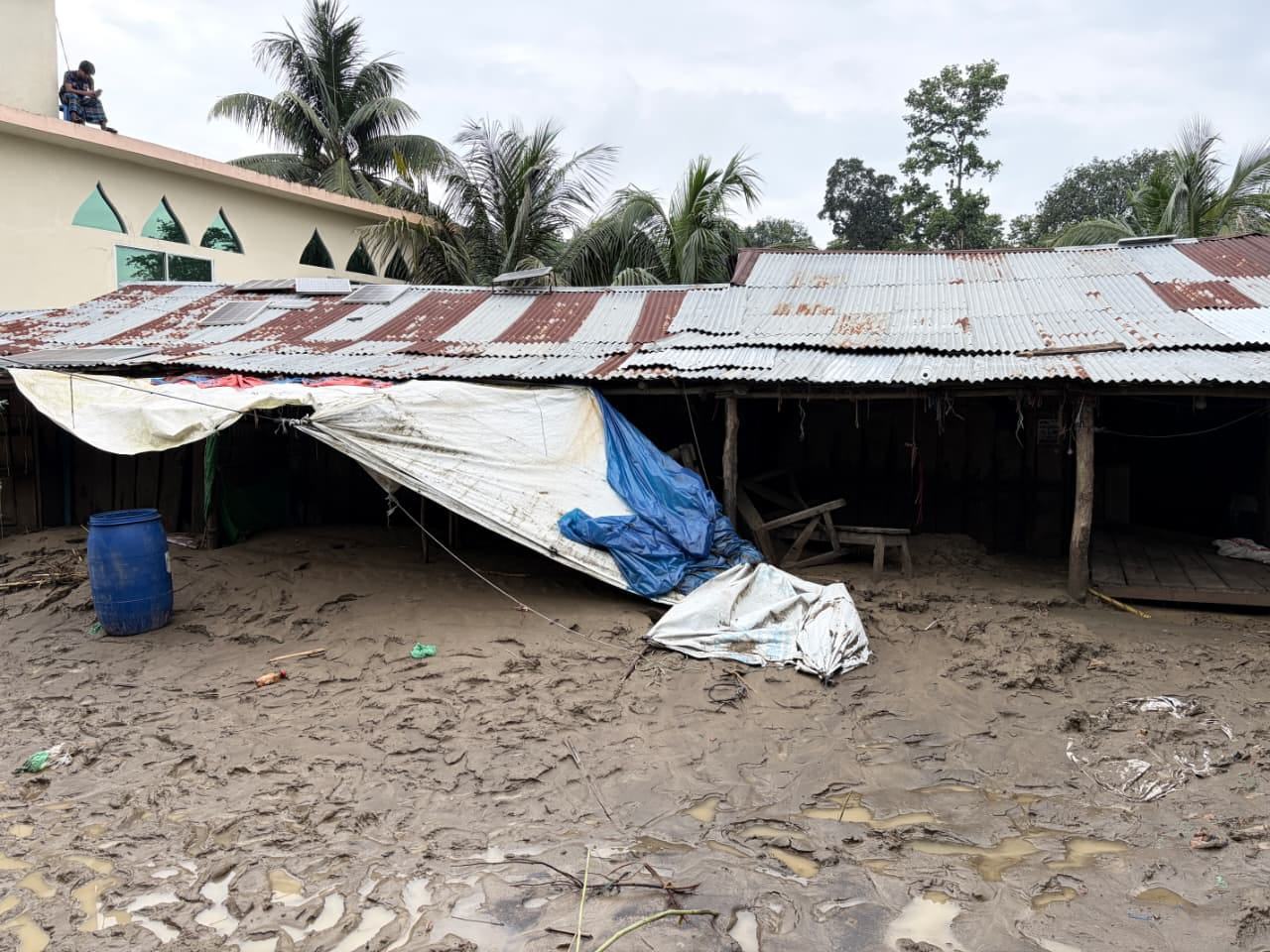 দুর্গম ফারুয়ায় ধ্বংসের চিহ্ন