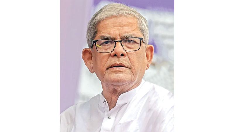 নির্বাচন পেছানোর চেষ্টা চলছে —মির্জা ফখরুল