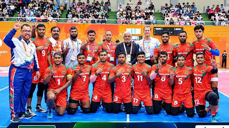 ছেলেদের কাবাডিতে পদকের আশা উজ্জ্বল বাংলাদেশের