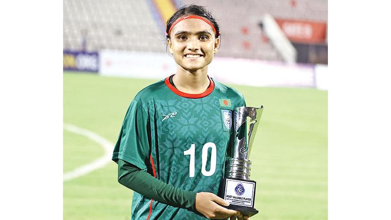 বাংলাদেশের মেয়েরা অপরাজিত চ্যাম্পিয়ন