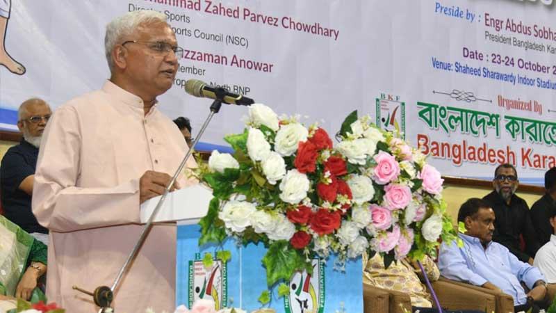 যুবসমাজকে মাদকমুক্ত রাখতে খেলাধুলায় সম্পৃক্ত করতে হবে —সমাজকল্যাণমন্ত্রী