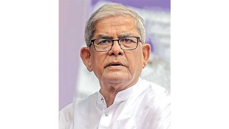 ক্ষমতায় এলে ভারতের দাদাগিরি বন্ধে গুরুত্ব দেবে বিএনপি —মির্জা ফখরুল