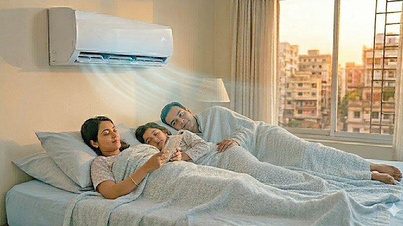 কার্বন নিঃসরণ নয়, সবুজ পণ্যে রূপ নিচ্ছে শীতাতপ নিয়ন্ত্রণ প্রযুক্তি