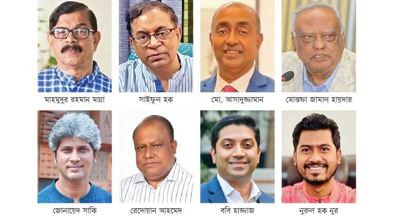মান্না, সাইফুল, সাকি, মোস্তফা রেদোয়ান, নুর ও রাশেদকে আসন ছাড়ল বিএনপি