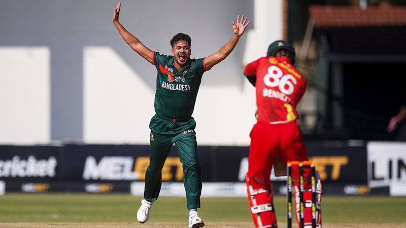 বাংলাদেশকে জেতালেন শরিফুল ও তানজিদ