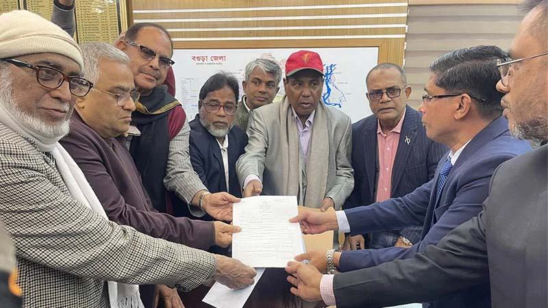 খালেদা জিয়া ও তারেক রহমানের পক্ষে মনোনয়নপত্র সংগ্রহ