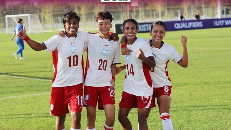 উজবেকিস্তানকে হারাল বাংলাদেশের মেয়েরা