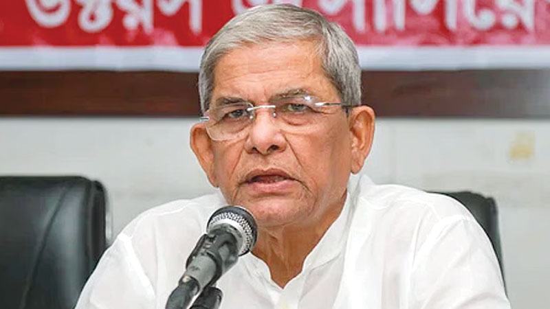 কিছু দল নির্বাচন পিছিয়ে দিতে কৌশল করছে —মির্জা ফখরুল