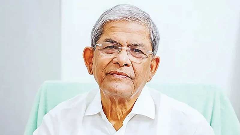 নির্বাচনে তার নেতৃত্বে আমরা জয়ী হব —মির্জা ফখরুল