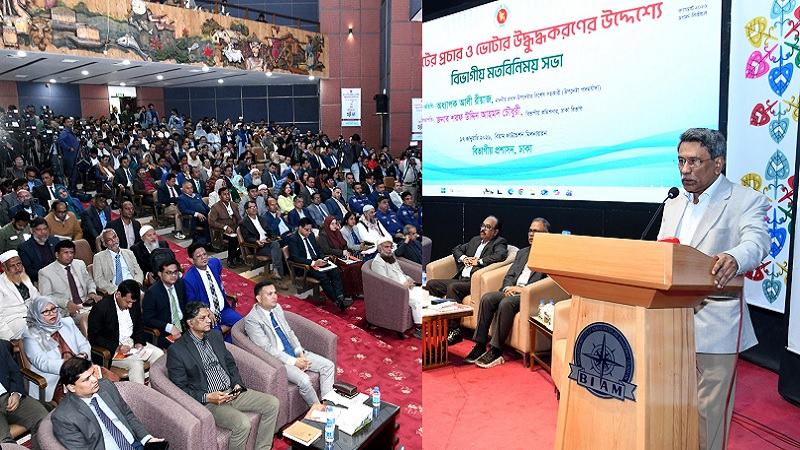 ‘হ্যাঁ’ ভোটের প্রচারণায় প্রজাতন্ত্রের কর্মচারীদের বাধা নেই—আলী রীয়াজ