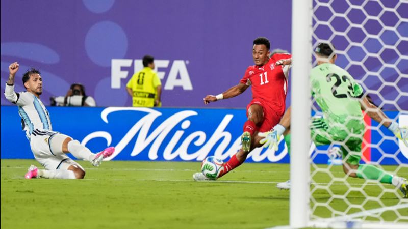 ৩-১ গোলে সুইজারল্যান্ডকে হারিয়ে সেমিফাইনাল নিশ্চিত করল আর্জেন্টিনা
