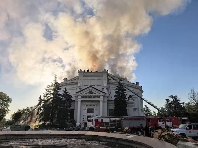 ক্রিমিয়ায় রাশিয়ার পরাজয়ের স্মৃতি ধারণ করা জাদুঘরে ইউক্রেনের হামলা
