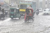 রাজধানীতে তুমুল বৃষ্টি