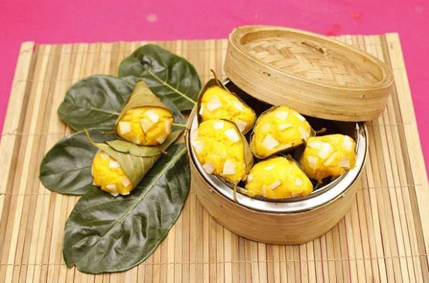 শীতের বিকেলের বাঙালি স্বাদ, কাঁঠালপাতায় ভাপা তালের পিঠা