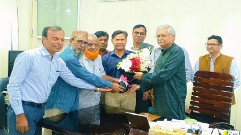 বাংলাদেশ একাডেমি অব সায়েন্সেস স্বর্ণপদক পেলেন রাবি উপাচার্য