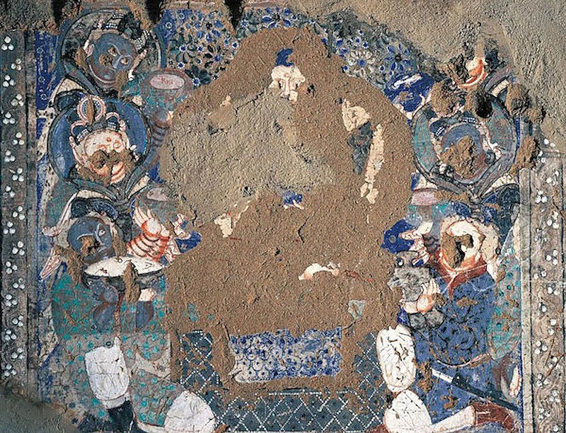 Cave_110,_sermon_scene