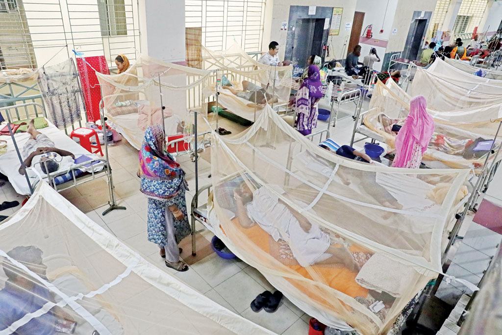 ডেঙ্গুতে আরো ৬ জনের মৃত্যু, হাসপাতালে ১৬০৮