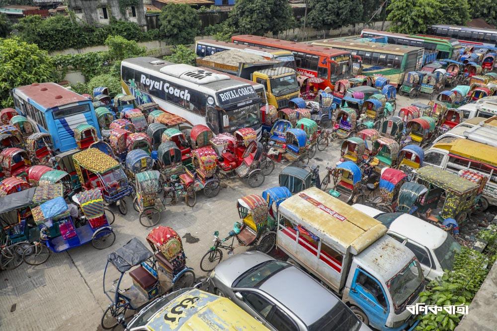 পোস্তগোলায় ডাম্পিং স্টেশন