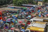 পোস্তগোলায় ডাম্পিং স্টেশন