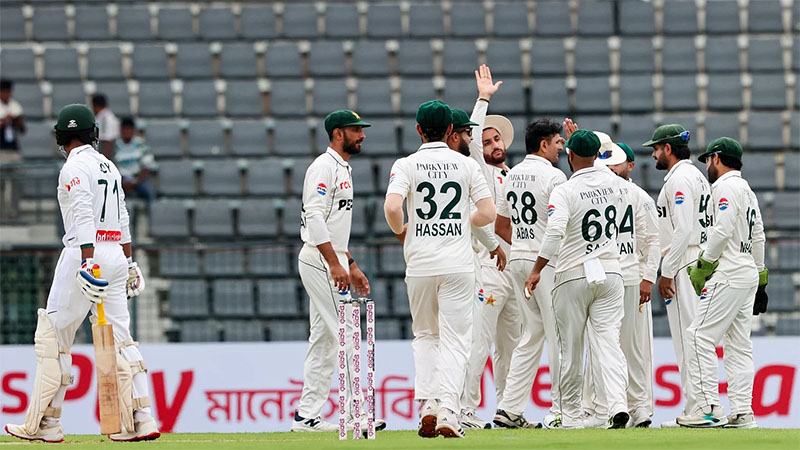 বাংলাদেশ ২৭৮ রানে অলআউট, পাকিস্তান দিনশেষে ২১/০