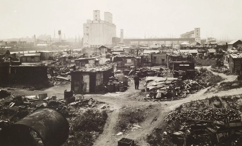 Hooverville in Brooklyn
