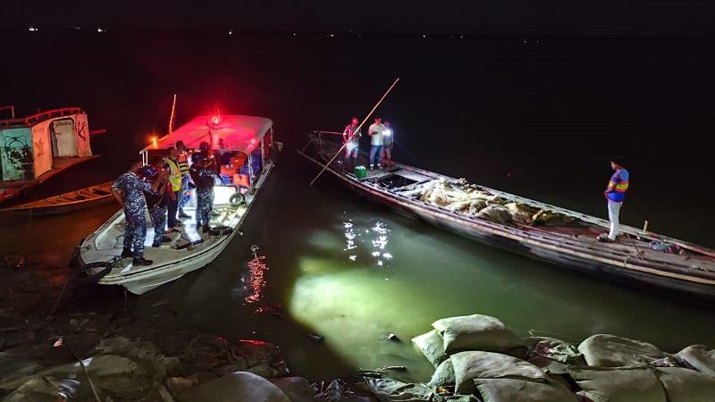 জাটকা সংরক্ষণ অভিযানে হামলা, কোস্টগার্ড সদস্য আহত