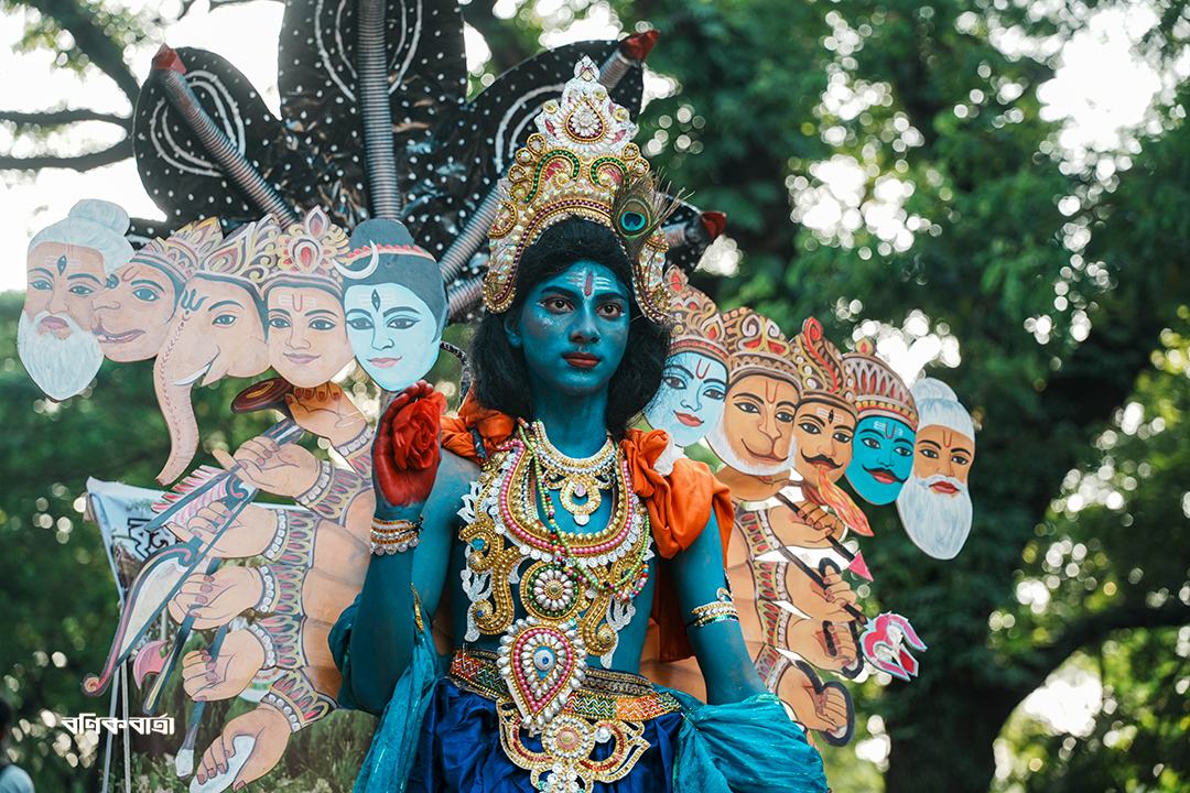 রাজধানীতে বর্ণিল আয়োজনে জন্মাষ্টমী উদযাপিত