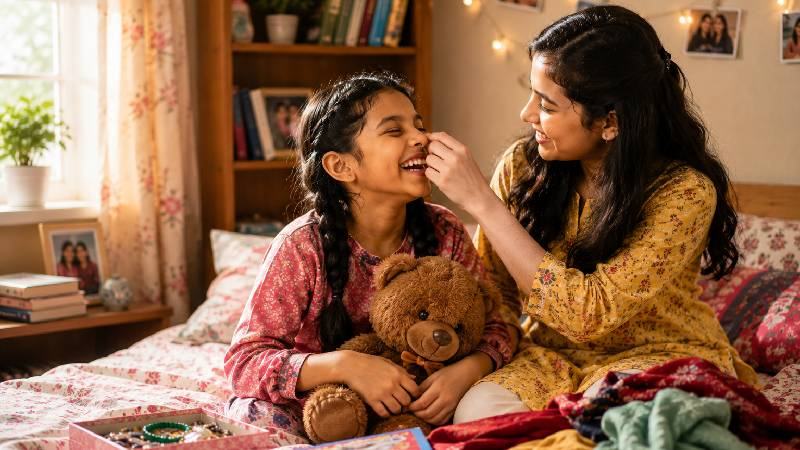 আলমারিতে হাত দিলেই ঝগড়া, বিপদে প্রথম ভরসা— বোন