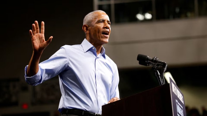 Obama unloads on Trump while stumping for Democrats ahead of midterms
