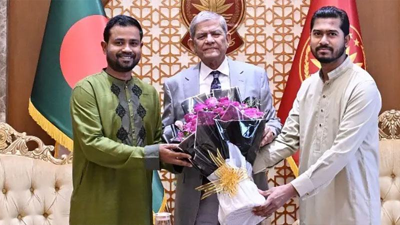 রাষ্ট্রপতির সঙ্গে গণঅধিকার পরিষদের নেতাদের সাক্ষাৎ