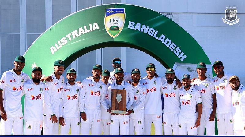 টেস্ট র‍্যাংকিংয়ে প্রথমবার ছয় নম্বরে বাংলাদেশ