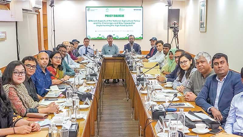 দেশের খাদ্যনিরাপত্তা ও নিরাপদ খাদ্য নিশ্চিতকরণে পরিবেশসম্মত কৃষির চর্চা বৃদ্ধি করা জরুরি