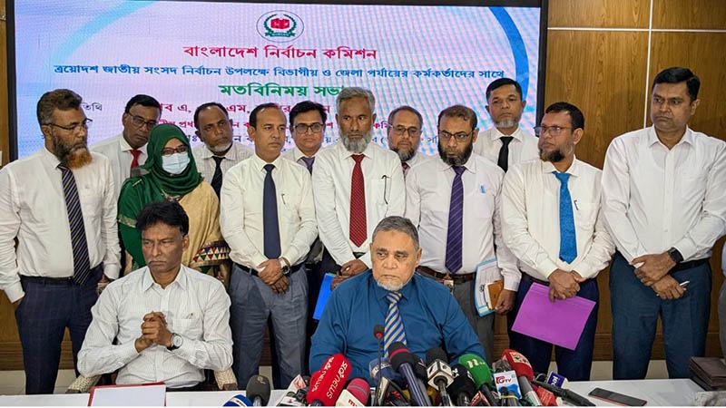 ডিসেম্বরের প্রথমার্ধে জাতীয় নির্বাচনের তফসিল ঘোষণা: সিইসি