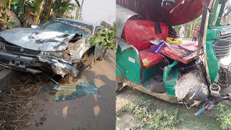 গাইবান্ধায় পৃথক সড়ক দুর্ঘটনায় নিহত ১, আহত ১২