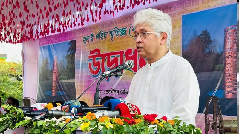 জুলাই যোদ্ধারা দেশের সূর্য সন্তান: গণপূর্ত উপদেষ্টা