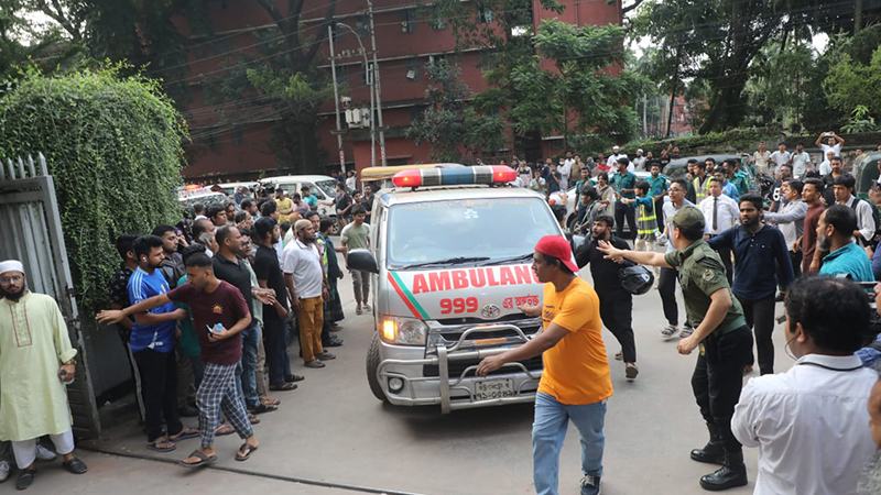 আহত ২৫ জনের অবস্থা আশঙ্কাজনক