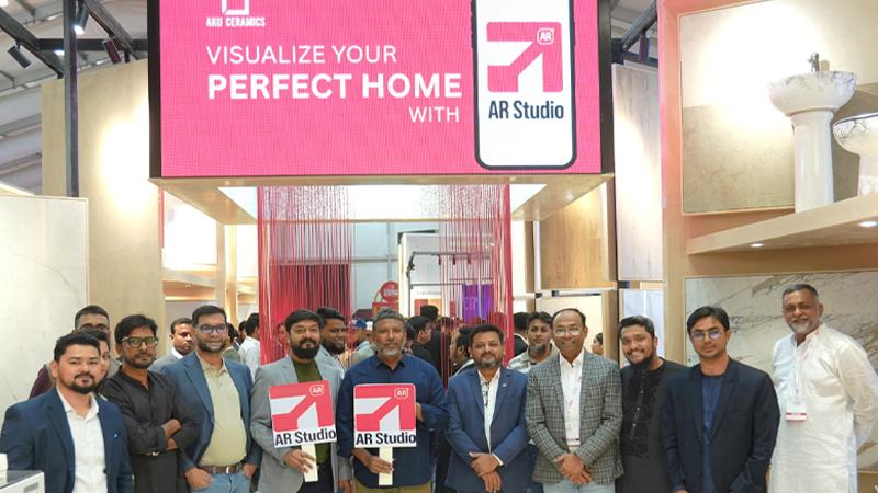 টাইলস নির্বাচন প্রক্রিয়া সহজ করতে অ্যাপ আনলো আকিজ সিরামিক