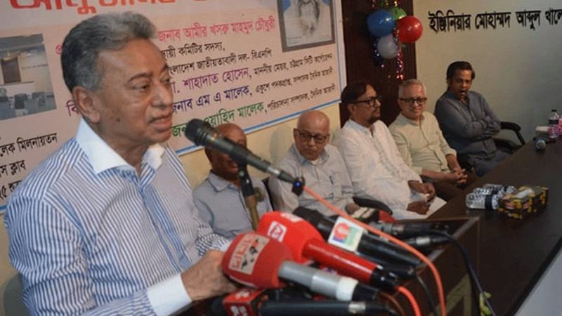 ঐকমত্যের বাইরে কথা বললে বিভেদ বাড়বে: আমীর খসরু