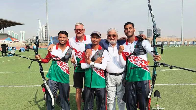 এশিয়া কাপ আর্চারিতে বাংলাদেশের আরেকটি স্বর্ণপদক