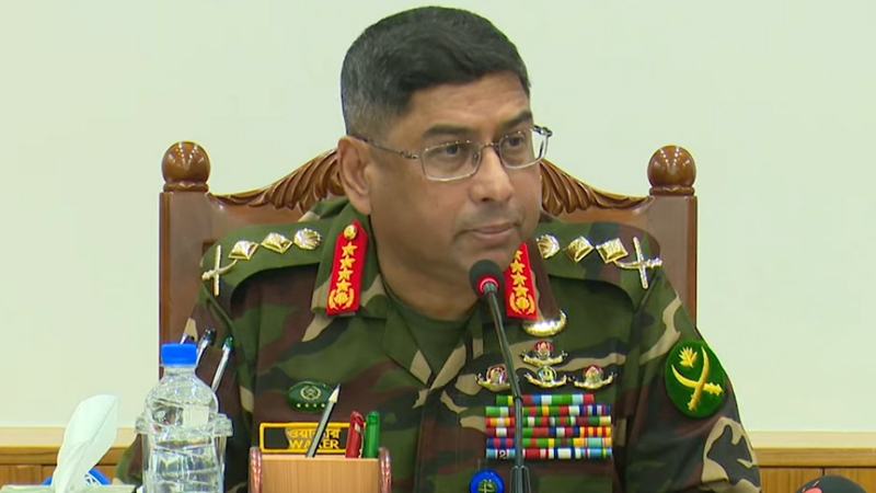 সবাই আগ্রহী, নির্বাচন না হওয়ার কোনো সুযোগ নেই: সেনাপ্রধান