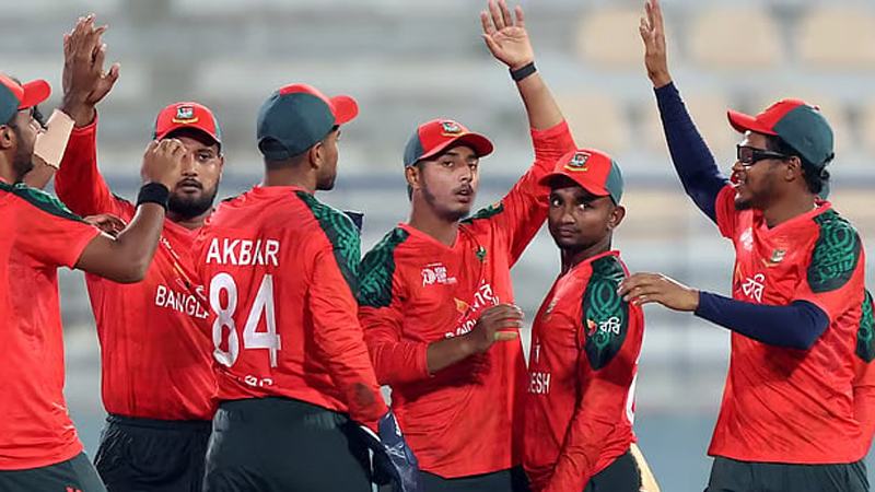 সুপার ওভারে ভারতকে হারিয়ে ফাইনালে বাংলাদেশ ‘এ’ দল