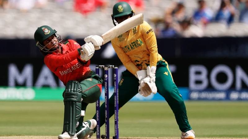 দক্ষিণ আফ্রিকার কাছে হেরে বিশ্বকাপ থেকে বিদায় নিল বাংলাদেশ