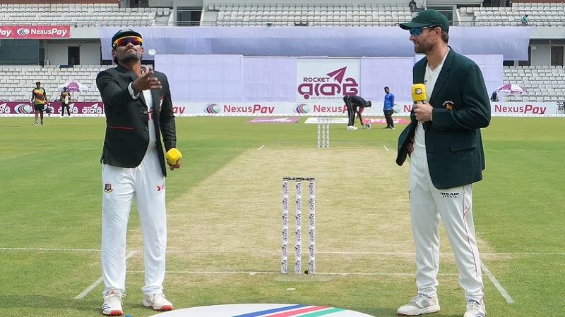 টস জিতে ব্যাটিংয়ে বাংলাদেশ, প্রথম ঘণ্টায়ই সাজঘরে দুই ওপেনার