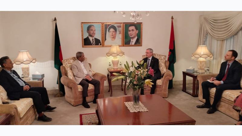 ইইউ রাষ্ট্রদূতের সঙ্গে বৈঠক বিএনপির